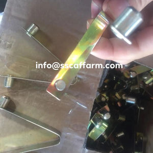 Cadre de goupille à ressort en acier inoxydable léger moderne des États-Unis 0.03kg goupille de verrouillage pour la construction de bâtiments pour l'assemblage d'échafaudages - Product Image 5