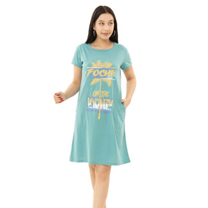 Venta caliente vestidos de mujer proveedor confiable ropa de algodón para la venta del fabricante - Product Image 1