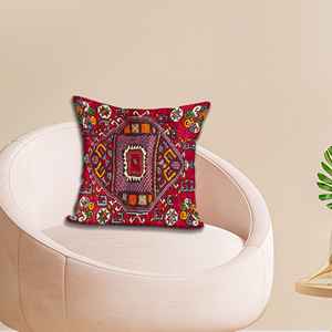 Cojín con Estampado Floral Boho - Cojín Vibrante para Decoración del Hogar, 32"x32" - 80x80 cm - Product Image 2