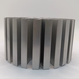 Disipadores de calor anodizados de perfil de aluminio para proyector Led Faro Led Disipador de calor de perfil de aluminio - Product Image 5