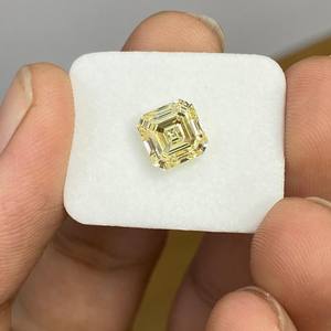 Diamant CVD Jaune Intense Fantaisie Everglow 2,01 ct VVS2 Certifié IGI Taille Asscher Cultivé en Laboratoire Polissage Excellent Symétrie - Product Image 3