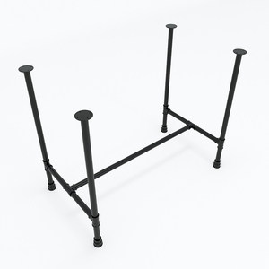Seamless <b>Iron</b> Pipe Leg 60x100x73cm Custom Cutting & Welding/Bending Services Available - Product Image 1