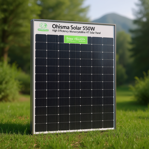 Panneau solaire monocristallin HJT haute efficacité Ohisama Solar 550W - Product Image 3