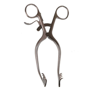 Retractor Anderson Adson al por mayor, cuatro puntas, acabado Dall, acero inoxidable, manual, ortopédico, quirúrgico - Product Image 3