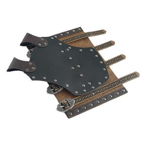 Cinturón Vikingo Medieval de Cuero Genuino Más Vendido, Estilo Guerrero Nórdico, Hecho a Mano, Resistente - Product Image 5