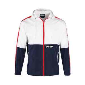 Cortavientos OEM GAA con ajuste atlético, carcasa ligera resistente al agua, adecuada para lanzar fútbol camogie MOQ Pakistán - Product Image 1