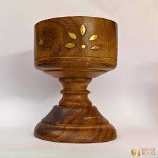 2025 Style Mabkhara brûleur arabe fait à la main résine bois métal brûleur d'encens Ramadan Bakhoor brûleur du fournisseur indien - Product Image 4