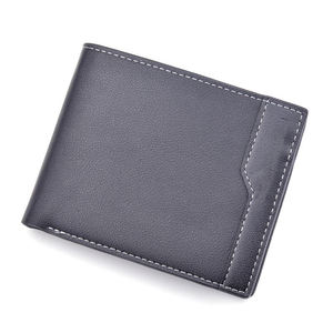 Highest Selling Exclusive Range Luxury Durable Short Men's PU Leather Wallet with Polyester Lining for Business & <b>Travel</b> Use - Product Image 1