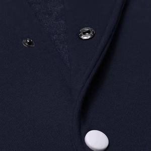 Veste universitaire pour homme en cuir et laine, de haute qualité, respirante, veste d'hiver avec logo brodé sur le devant, style streetwear - Product Image 5