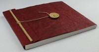 Carnet en coton fait main sans bois, écologique, A6, journal souple, carnet de voyage Coco Button, carnet de croquis personnalisable, vente en gros