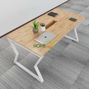 MConcept Assembly Meeting <b>Table</b> 160x80 Modern <b>Office</b> Furniture Adjustable Features for Conference Rooms Hotels Wood Material - Product Image 2