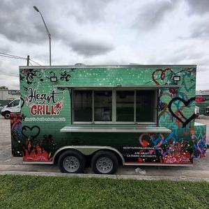 รถเทรลเลอร์สแตนเลส3.0ขนาดใหญ่แบบพรีเมี่ยมสำหรับทำขนมชิปอาหารจานด่วนขนมขบเคี้ยวใช้ในโรงกลั่นไวน์ขายปลีก - Product Image 3