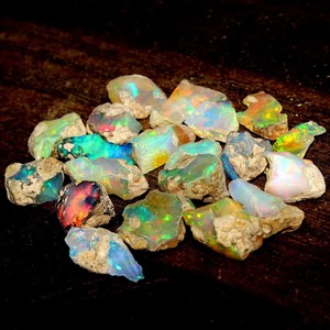 Piedra Preciosa de Ópalo Natural Seco de Etiopía, Grado AA, Grande, con Juego de Color/Fuego, 5000 Quilates, para Joyería - Product Image 3