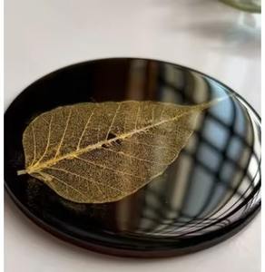 Modern <b>Pink</b> Resin <b>Coaster</b> Multipurpose Decorative <b>Coaster</b> Set for Coffee Table Kitchen Bar and Special Events From India - Product Image 5