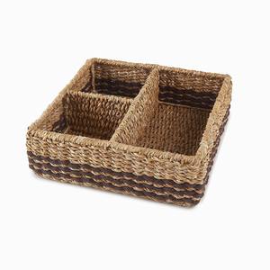 ถาดใส่เครื่องครัวจากหญ้าทะเล ราคาประหยัด ถาดใส่ช้อนส้อมจากหญ้าทะเล - Product Image 1