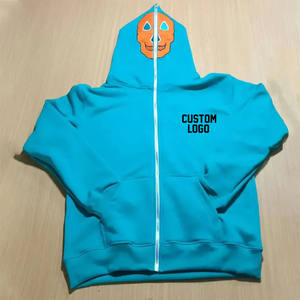 ชุดวอร์มพิมพ์ลายกรดสำหรับทุกเพศชุดออกกำลังกายมีฮู้ดขนาดพิเศษสำหรับฤดูหนาว - Product Image 3