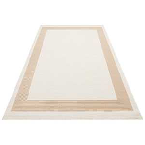 Juego de alfombras Mazzini 1480 Cream Alfombra de textura suave de larga duración - Product Image 2