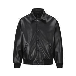 Veste en cuir véritable pour hommes en édition limitée taille américaine cuir d'agneau meilleure mode de haute qualité - Product Image 1