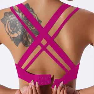 ชุดกีฬาไร้รอยต่อแบบกำหนดเอง ลายเรียบ ชุดชั้นในกีฬา บราออกกำลังกาย ฟิตเนส โยคะ ชุดออกกำลังกาย ขายดี บราออกกำลังกาย - Product Image 5