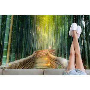 Alfombra Estampada: Diseño de Paisaje Moderno para Decoración del Hogar y la Oficina, Alfombra de Terciopelo - Product Image 2