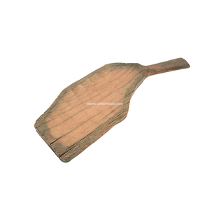 ถาดไม้โบราณทำด้วยมือพร้อมที่จับเครื่องครัวตกแต่งอย่างยั่งยืนเป็นมิตรกับสิ่งแวดล้อมสำหรับเสิร์ฟอาหารหรือขนม - Product Image 1