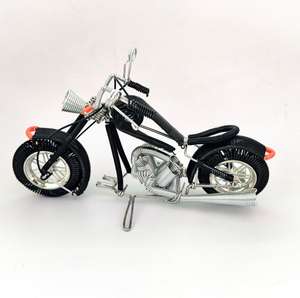 Artesanía Creativa, Modelo de Motocicleta de Metal de Diseño Moderno en 3D para Souvenir - Product Image 5