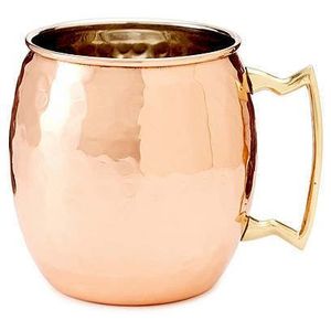 Handmade 100% Pure Copper Cup Glass Copper Drink Glasses Mug for Table Office Home <b>Gym</b> <b>Bar</b> Resort With Best Quality From India - Product Image 5