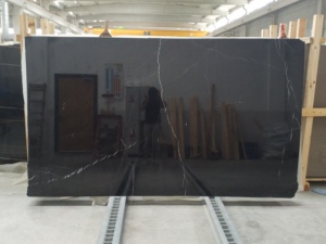 Aleksander กระเบื้องหินอ่อนสีดำความหนา2ซม. ของ2025ขัดเงาเรียบขนาดตัดไก่งวงร่วมสมัยคุณภาพสูง - Product Image 6