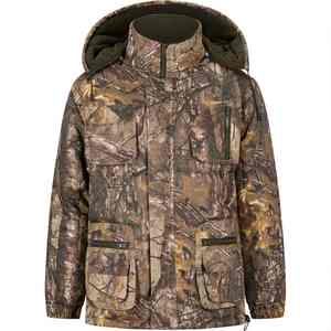 Vêtements de chasse imperméables de haute qualité personnalisés en camouflage, veste de chasse, veste coupe-vent de randonnée en plein air, veste d'hiver - Product Image 1