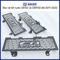 Radiateur de moto MBiker CB150 CBR150 en acier inoxydable usiné CNC, Plug-and-Play, pour modèles CB150R/CBR150R (2017-2022) – Vietnam