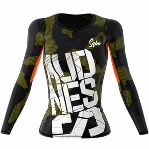 Ropa deportiva Rash Guard al por mayor de manga corta de compresión Fitness Gym camisas personalizadas sublimadas Rashguard camisas para hombre Rash Guard - Product Image 5