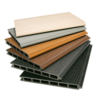 Panneaux de clôture en composite WPC pour extérieur, respectueux de l'environnement, en bois-plastique, clôture d'intimité avec poteaux en aluminium, design moderne