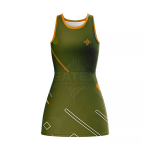 Hot Sale New Design High Quality 100% Polyester Breathable Quick Dry Netball Uniform Low MOQ Comfortable Women Custom Logo - Product Image 5