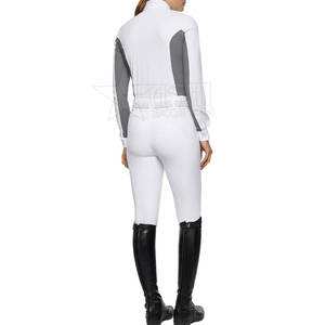 Hot Selling Women's <b>Horse</b> <b>Riding</b> Clothes Training <b>Tops</b> Equestrian Base Layer With Long Sleeves - Product Image 6