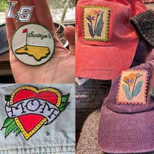 Créer un style unique avec des patchs brodés personnalisés patchs de logo personnalisés patchs thermocollants pour sacs à dos crochet et boucle - Product Image 4