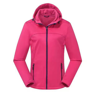 Veste de pluie légère sur mesure pour femmes coupe-vent à capuche imperméable pour le placement du logo avant de la saison d'hiver - Product Image 6