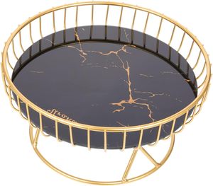 ตะกร้าผลไม้โลหะ ตะกร้าใส่ผลไม้แบบลวดเหล็ก งานศิลปะเหล็ก ตะกร้าเก็บผลไม้สำหรับเคาน์เตอร์ครัว ตะกร้าผลไม้สำหรับบ้าน - Product Image 2