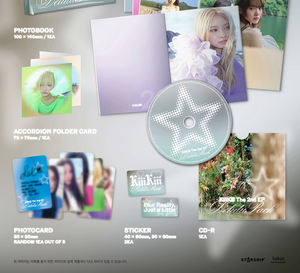 KiiiKiii - [ DELULU PACK ] 2ème EP (Version Crystal Ball) Album KPOP le plus vendu en Corée - Product Image 5