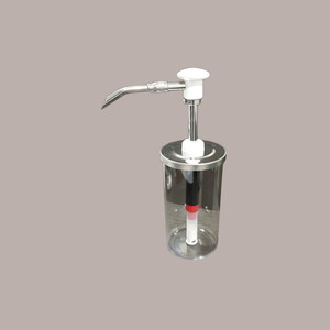 Dispensador de salsa de plexiglás de acero inoxidable de 950ml con pico - Product Image 2