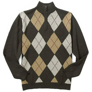 Suéter de Lana 100% para Hombre, Cuello en V, Tejido, Transpirable, Informal, para la Temporada de Invierno 2025, Manga Larga, con Decoración de Cristal - Product Image 3