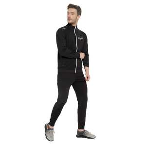 Vente en gros survêtements de jogging uni de haute qualité avec fermeture éclair pour l'entraînement vêtements de sport vêtements de gym vêtements de sport pour hommes - Product Image 2