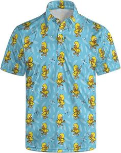 Camisas Polo de Hombre para Verano, Estilo Casual, Deportivo, para Club, Trabajo, con Diseño de Parches, a la Moda, Personalizadas de Fábrica - Product Image 1