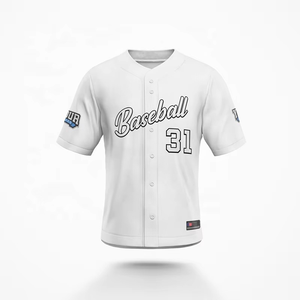 Customized Colors <b>Baseball</b> Jersey <b>Sets</b> Breathable Quick Dry High-quality 100% Polyester Custom Logo Wholesale Custom Embroidery - Product Image 5