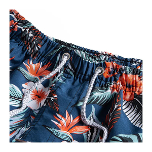 2024 shorts de bain pour hommes de qualité supérieure maillots de bain respirants conception solide 100% coton impression par sublimation conception de vêtements OEM - Product Image 6