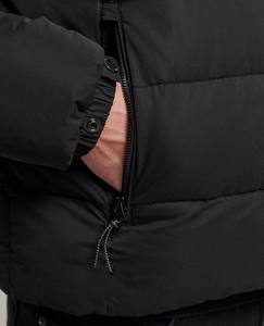 Chaqueta de Invierno Personalizable para Hombre, Estilo Slim con Capucha, Transpirable, Exterior de Nailon/Algodón, Diseño Sólido, Cierre Casual, OEM - Product Image 5