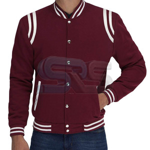 2025 Best Selling <b>Men's</b> Letterman Winter <b>Jacket</b> Premium Quality <b>Long</b> Sleeve Custom Logo Street Wear Warm <b>Jacket</b> Made In Pakistan - Product Image 5