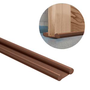Guarnizione per porta in schiuma marrone sottoporta 95 cm. - Product Image 1