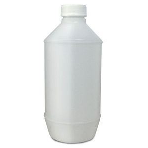 Botella Redonda de Laboratorio de HDPE de 500 ml con Tapa de Rosca - Product Image 1