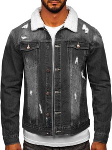 Custom Premium Denim <b>Jacket</b> for Men and Women Vintage Washed Jeans <b>Jacket</b> Casual Streetwear Outerwear OEM Private Label - Product Image 4