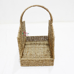 Cesta de Almacenamiento Decorativa de Seagrass Hecha a Mano Artex Dong Thap, Organizador Multifuncional para el Hogar, Vietnam - Product Image 3